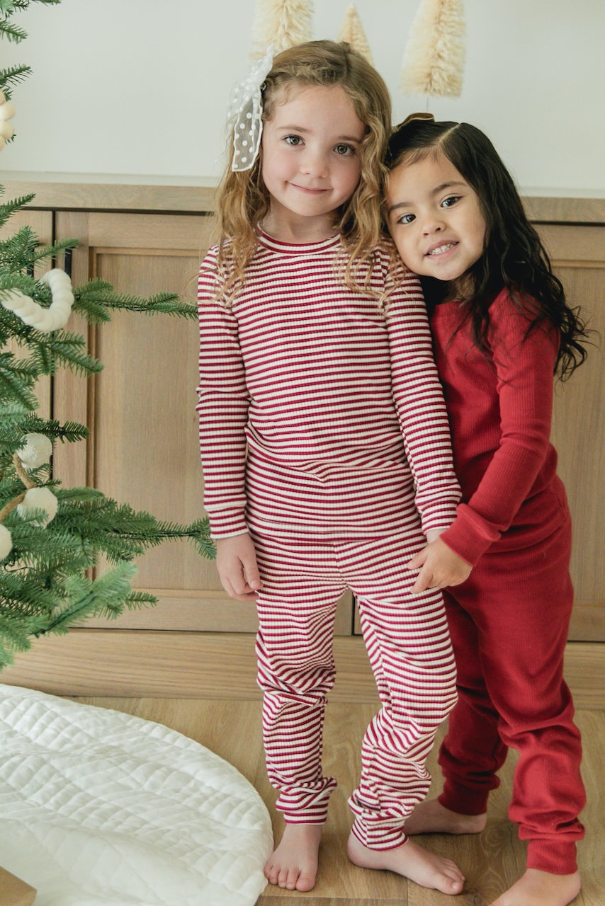 Cute kids Christmas pajama set | ROOLEE
