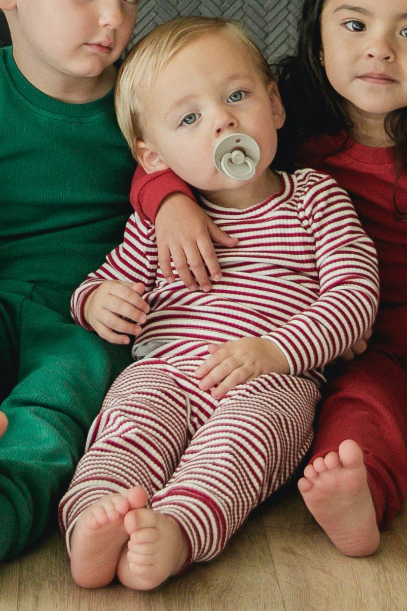 Cute kids Christmas pajama set | ROOLEE