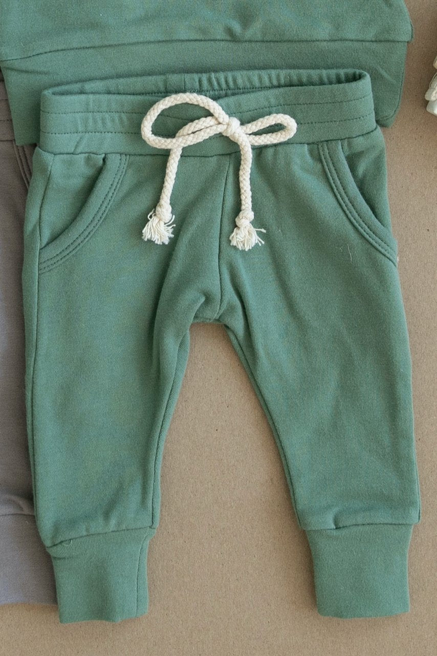 Teal sweat shirt joggers | ROOLEE