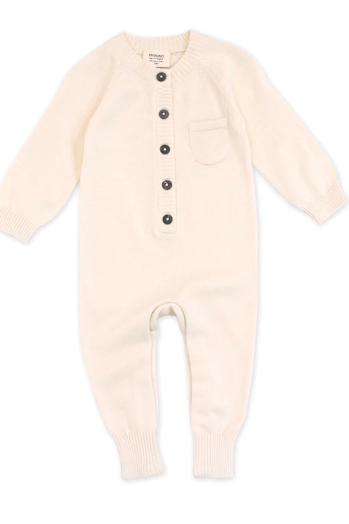 Milan Knit Baby Classic Jumpsuit Romper