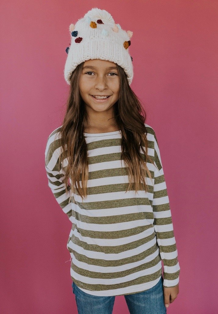 Cute long sleeve girls top | ROOLEE