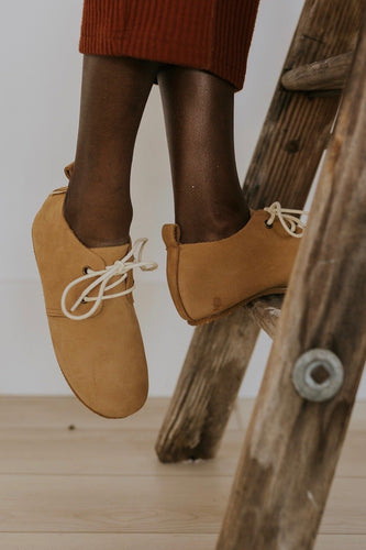 Natural leather kids shoe | ROOLEE