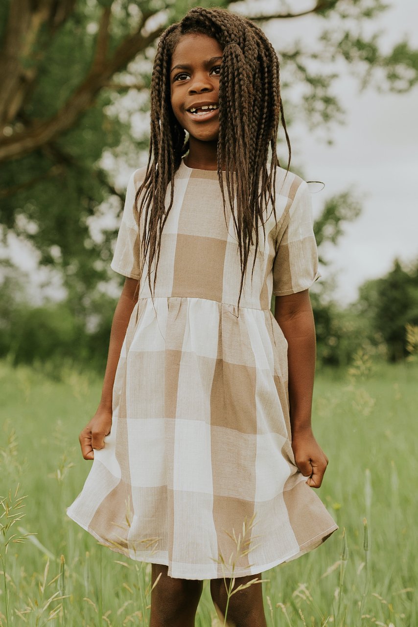Plaid Girls Summer Dresses | ROOLEE