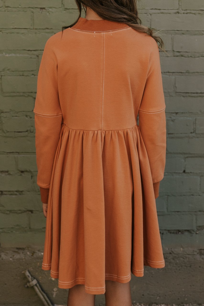 Mini Radio Washed Dress