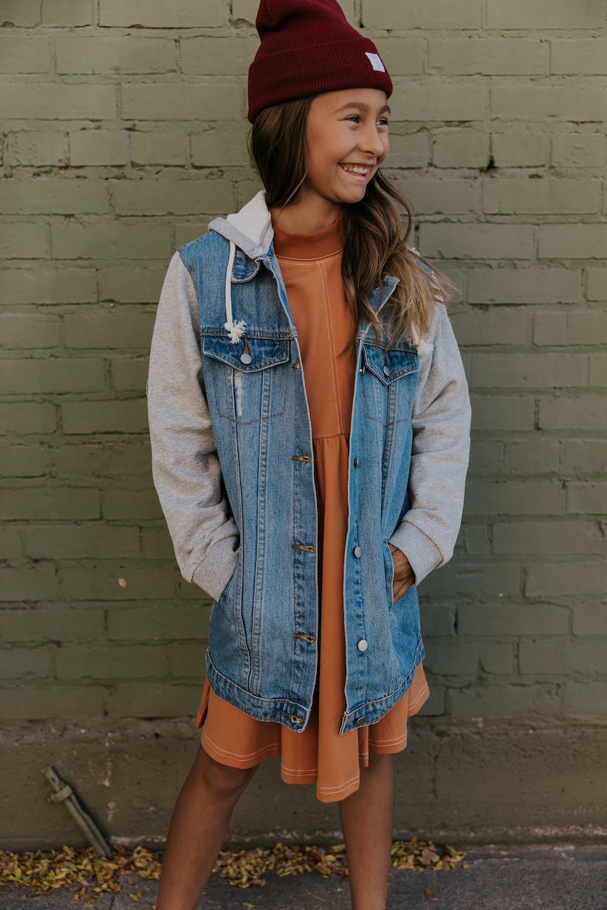 Denim Jacket for Girls | ROOLEE