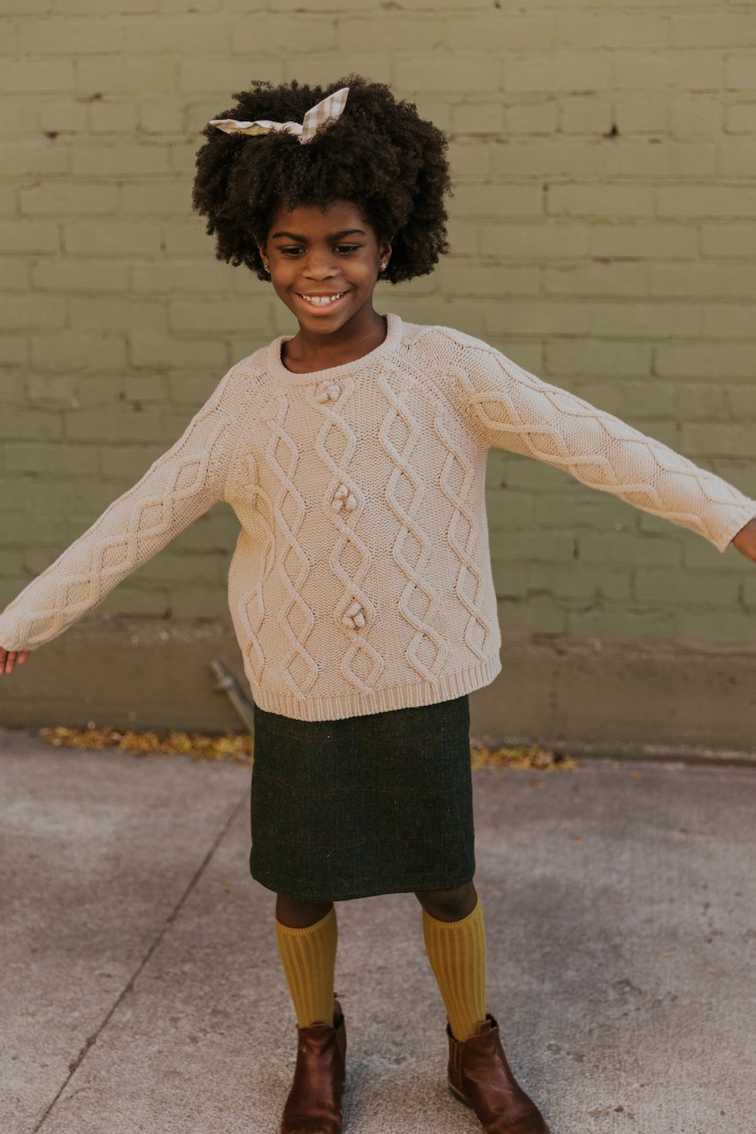 Kids chunky sweater | ROOLEE