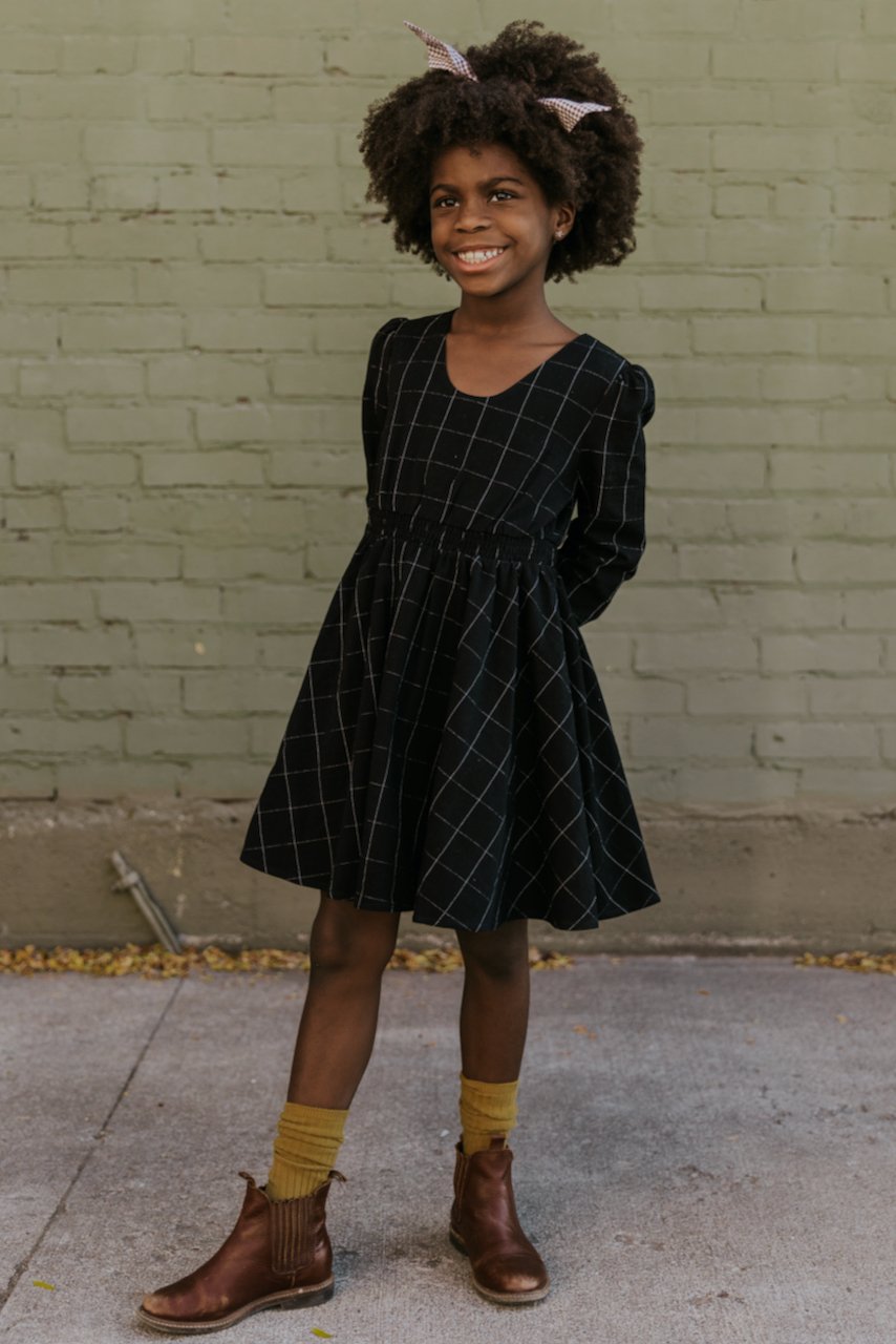 How to style a kids dress for winter | ROOLEE
