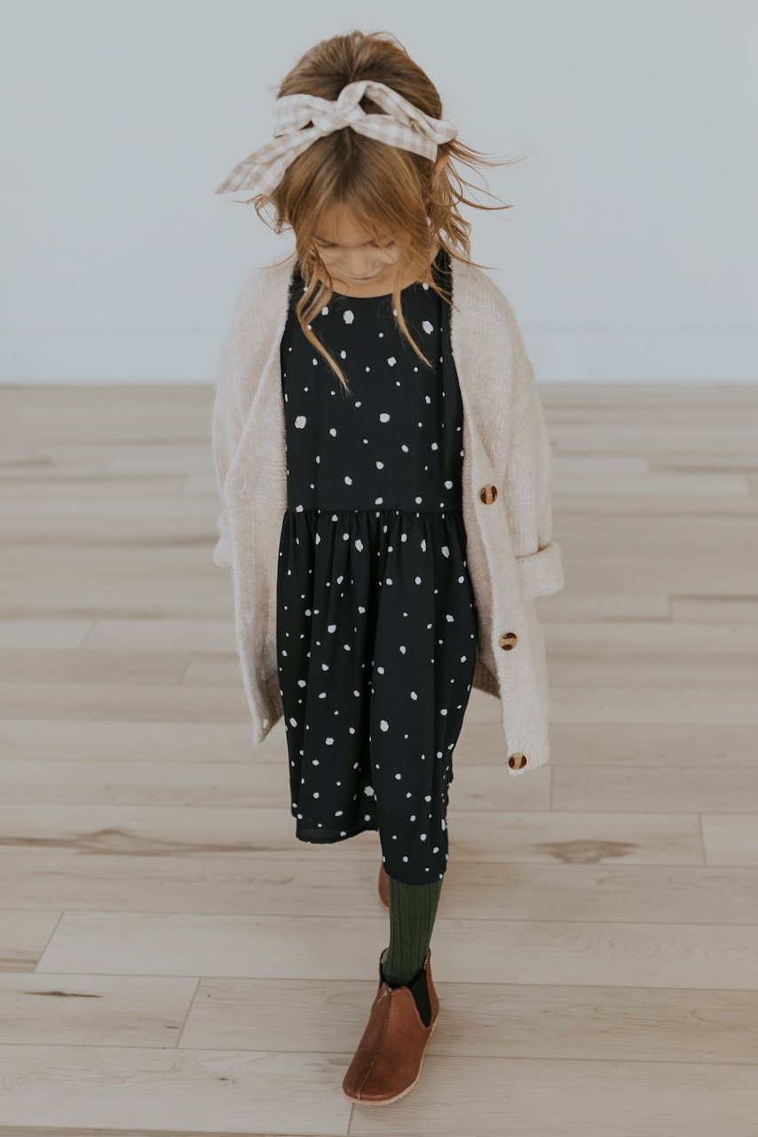 Little Girls Trendy Dress Outfit | ROOLEE