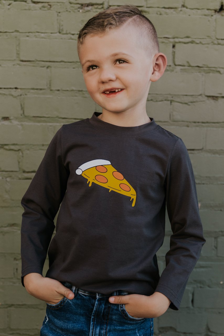 Cheesy Pizza Long Sleeve | ROOLEE