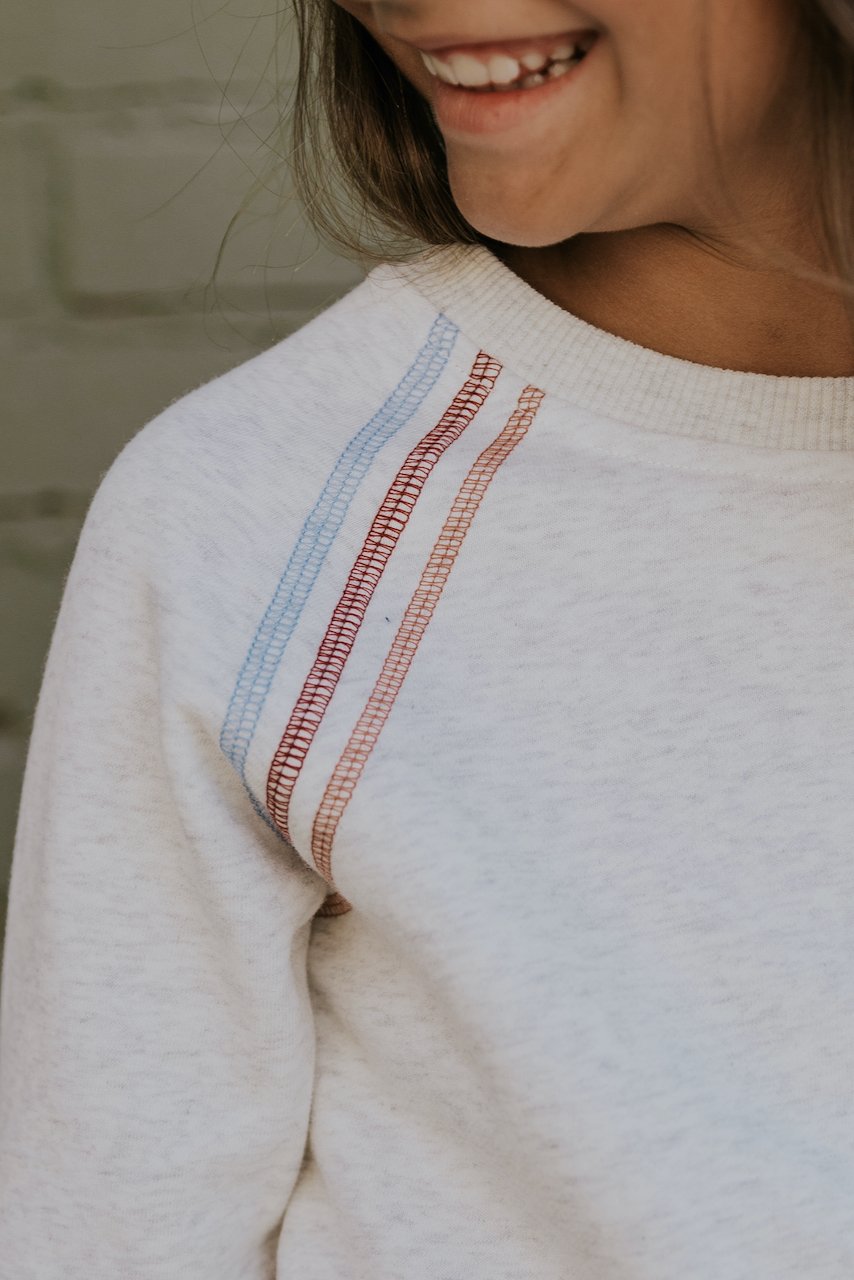 Mini Cape Charles Detail Pullover