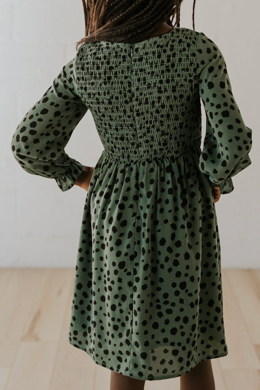 Cute Girls Green Dresses | ROOLEE