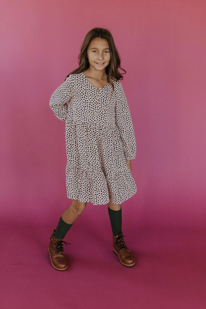 Cute tiered printed girls outfits | ROOLEE