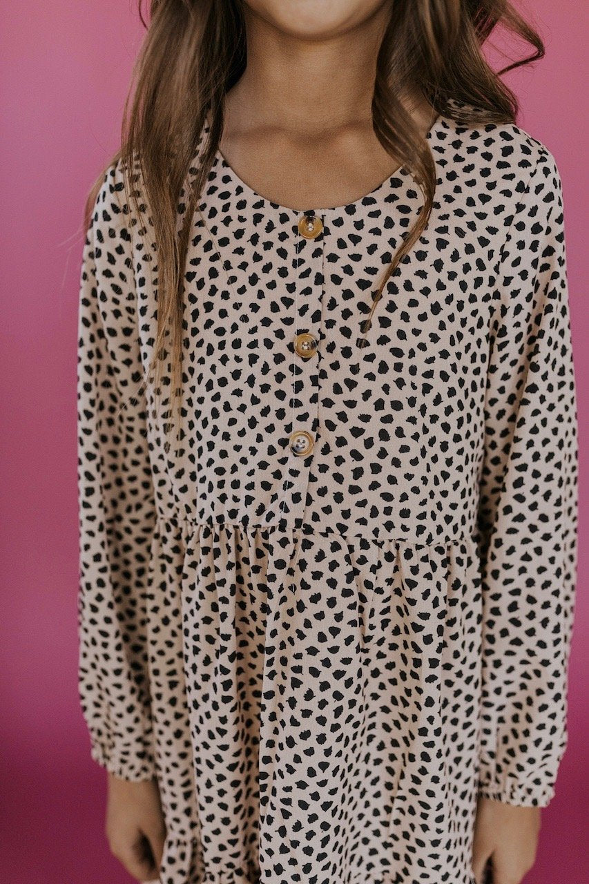 Button up printed dress | ROOLEE