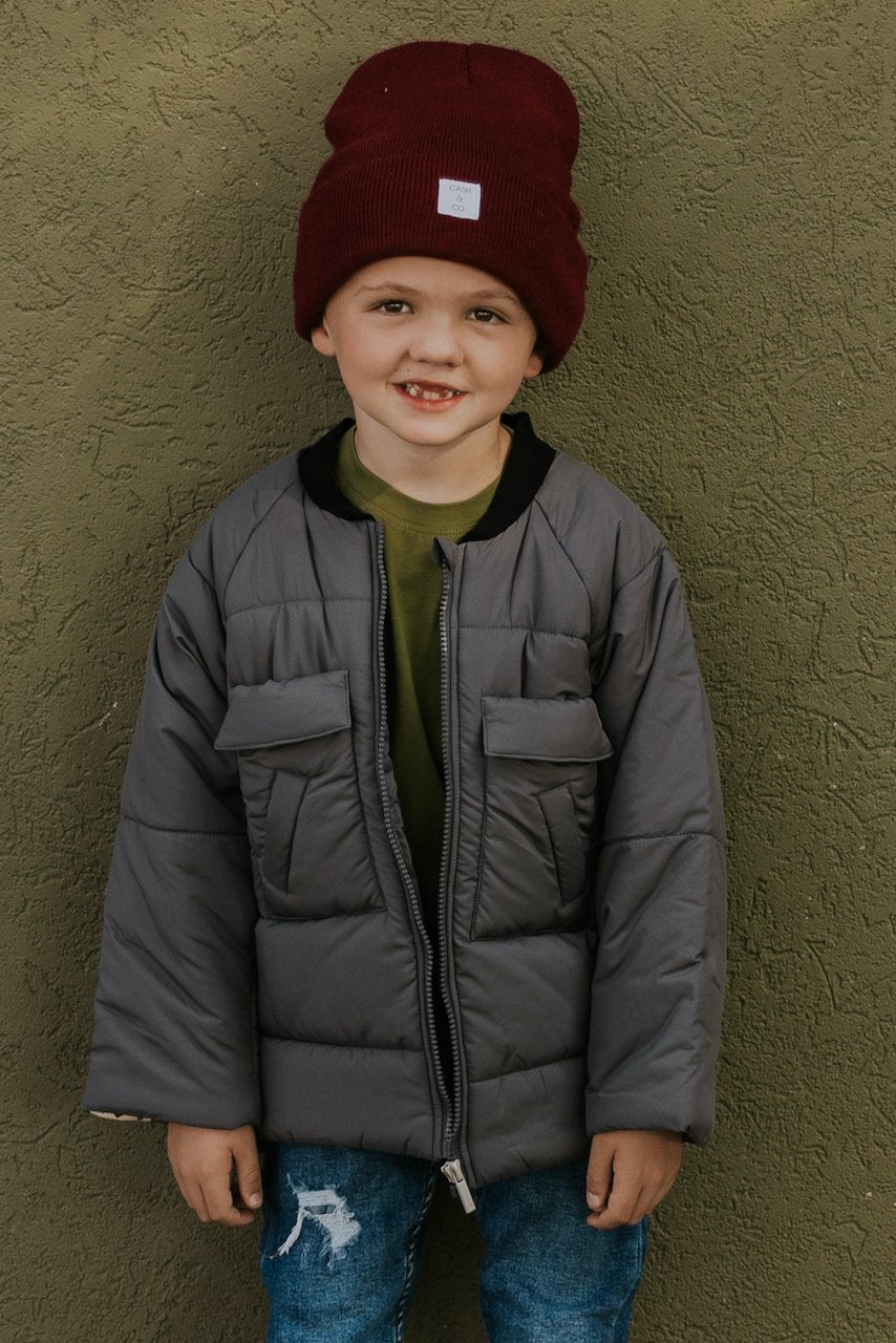 Cute Puffy Coat For Boys | ROOLEE
