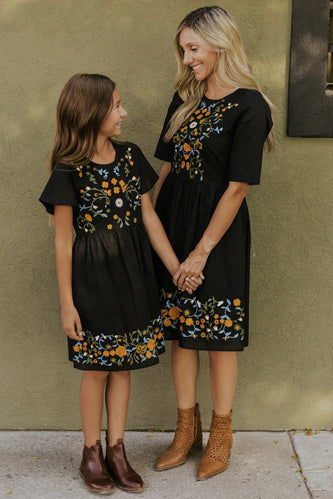 Mini Moira Embroidered Dress