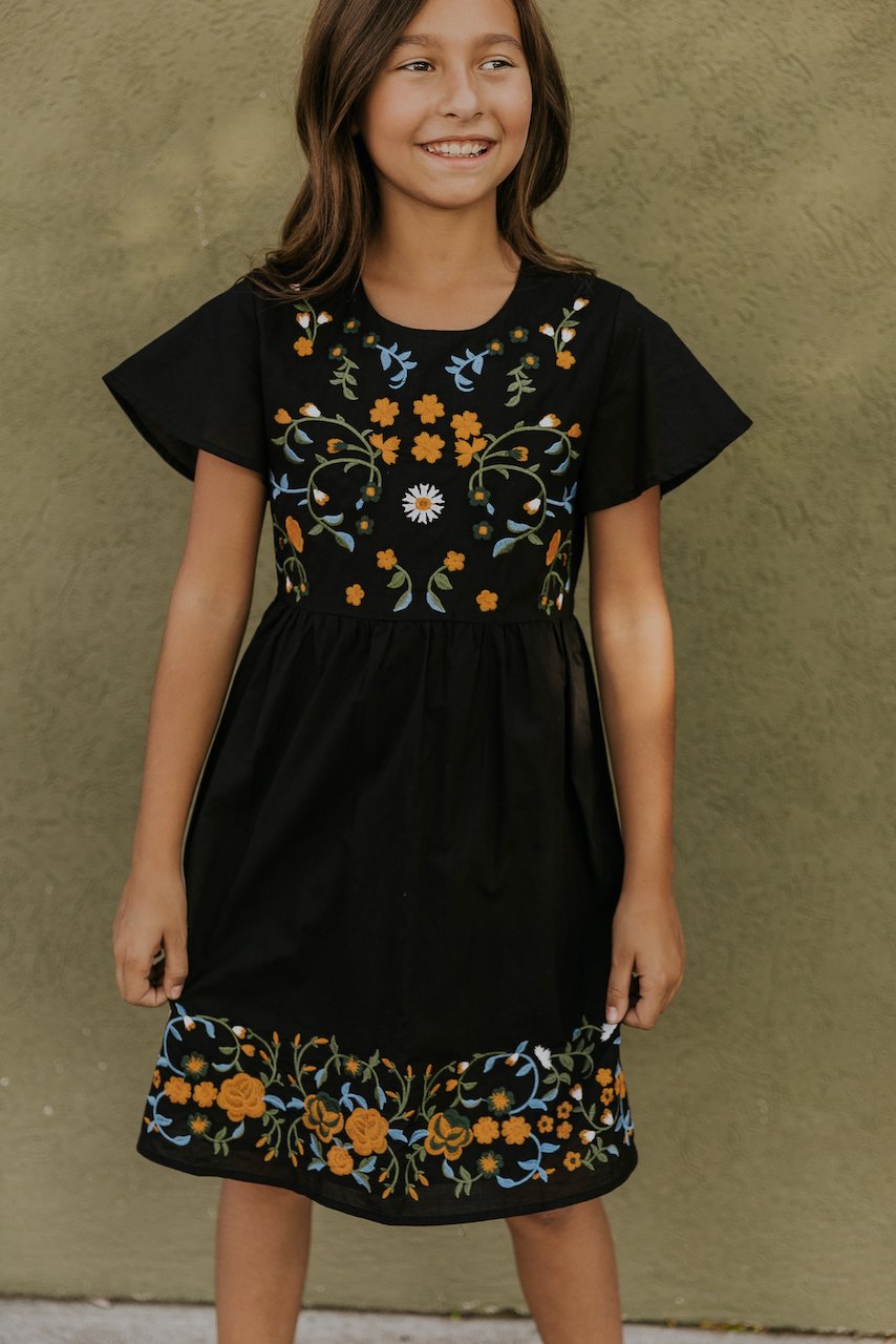 Mini Moira Embroidered Dress