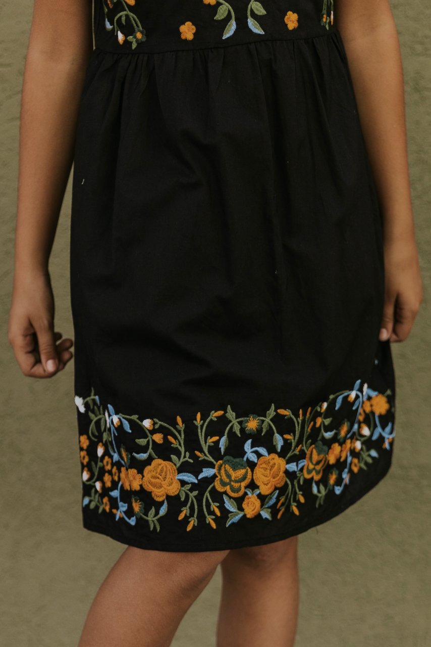 Mini Moira Embroidered Dress