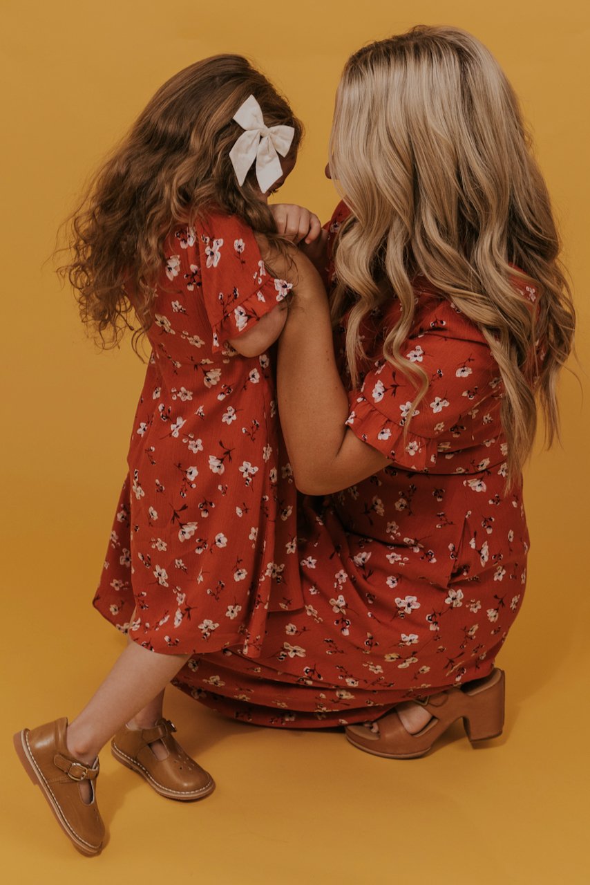 Mini Prewett Floral Dress