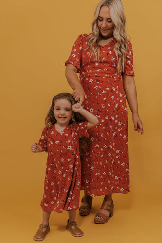 Mini Prewett Floral Dress