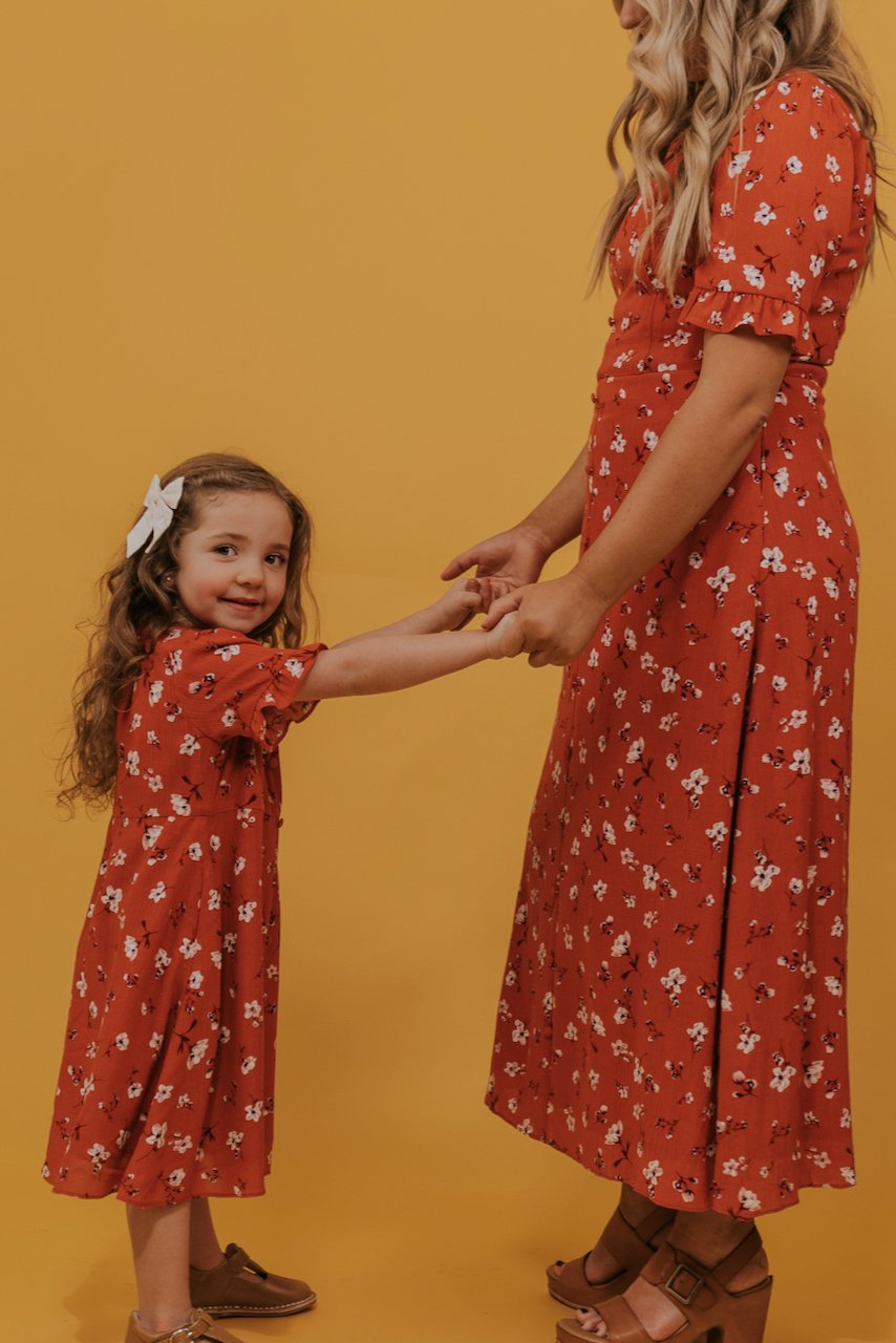 Mini Prewett Floral Dress