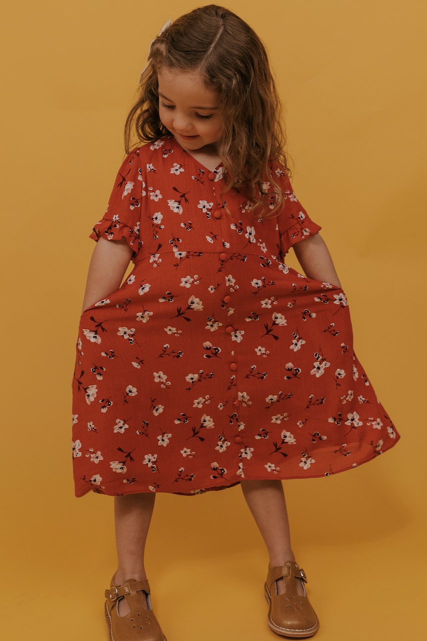 Mini Prewett Floral Dress