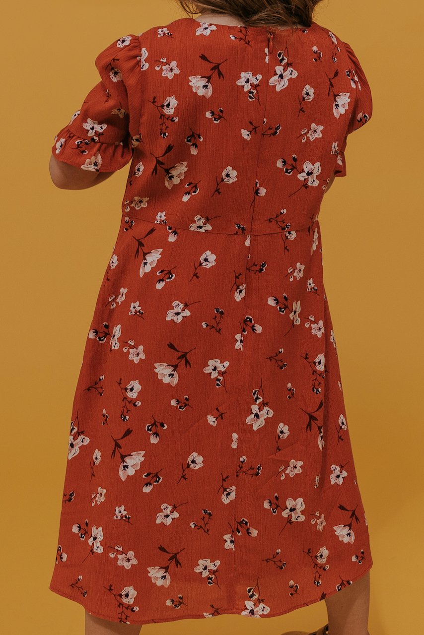 Mini Prewett Floral Dress