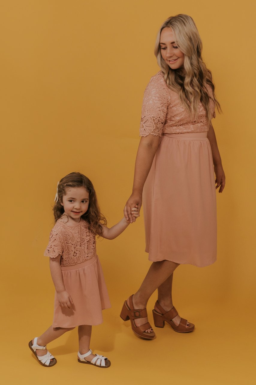 Mini Send My Love Lace Dress
