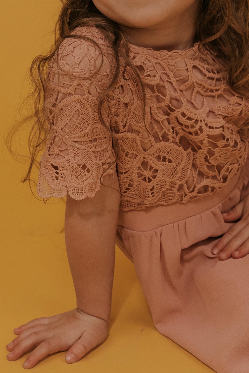 Mini Send My Love Lace Dress