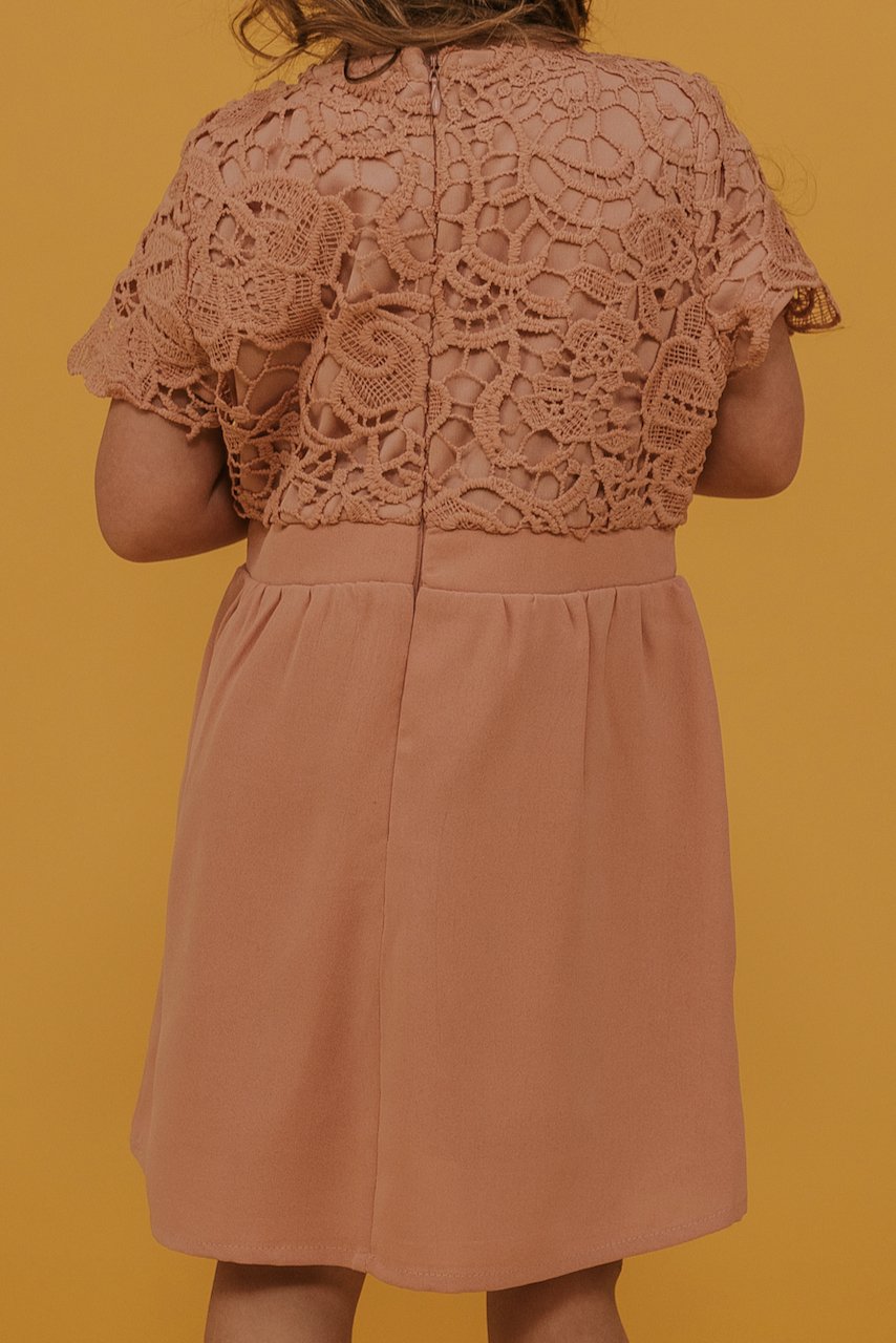 Mini Send My Love Lace Dress