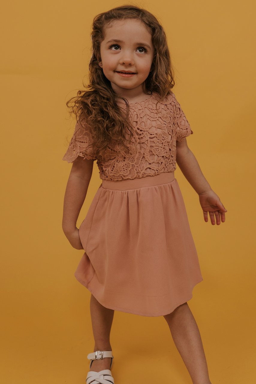 Mini Send My Love Lace Dress