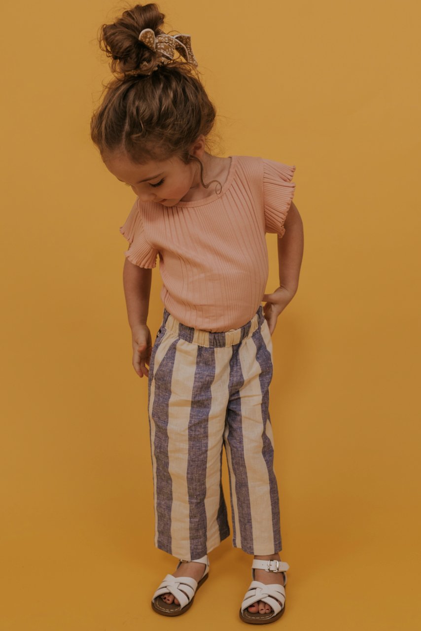 Cute girls stripe pants | ROOLEE