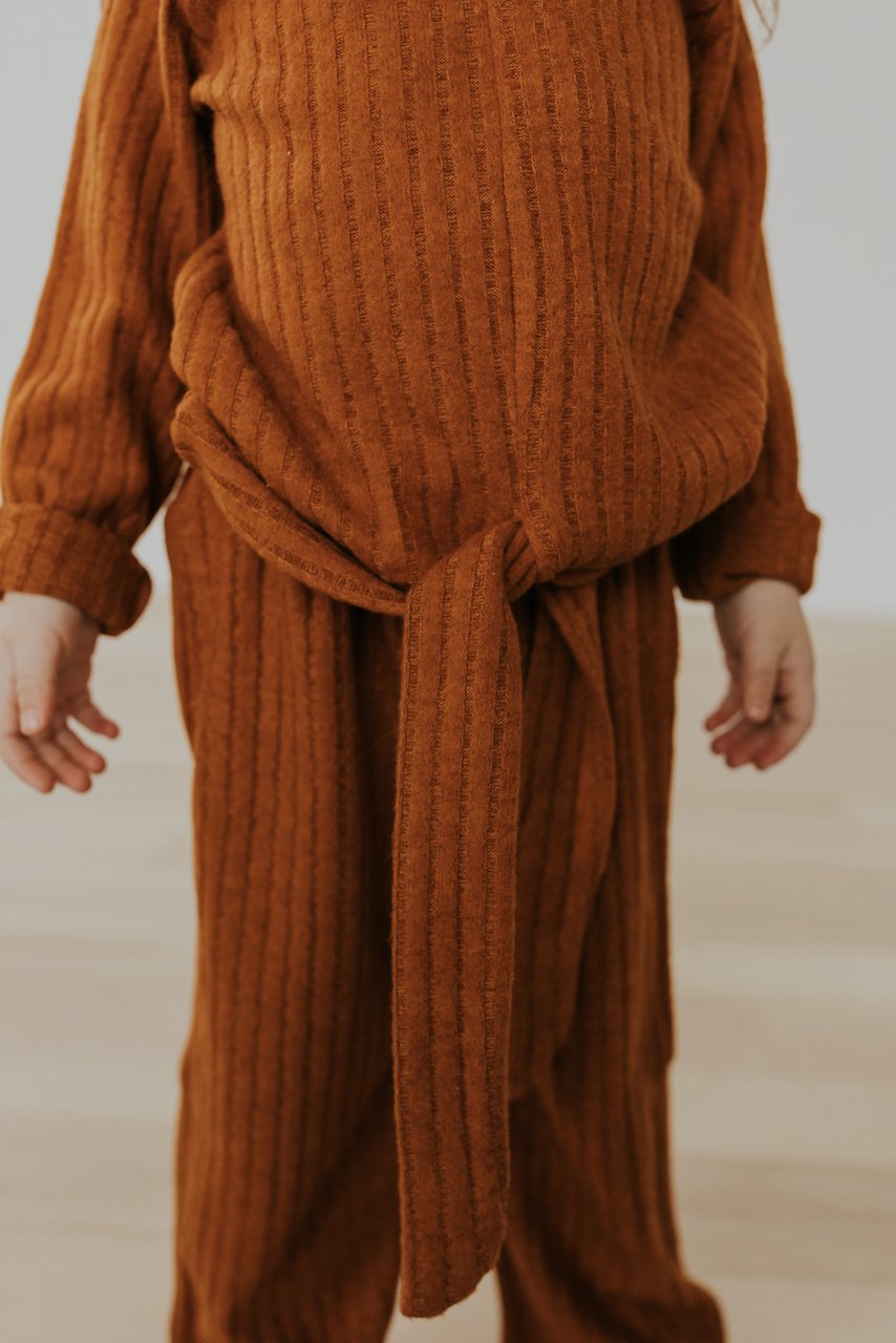 Soft Ribbed Set for Girls | ROOLEE
