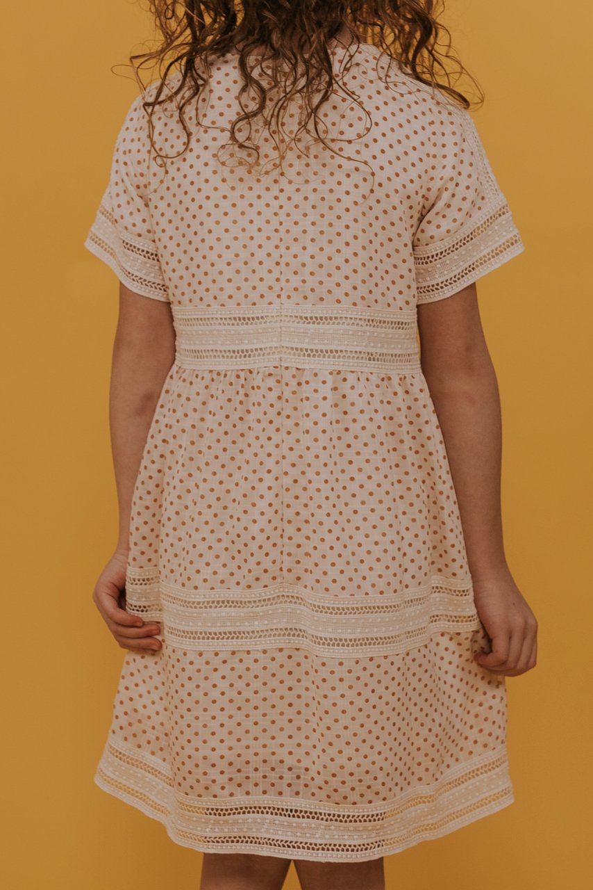 Mini Sayer Dot Detail Dress