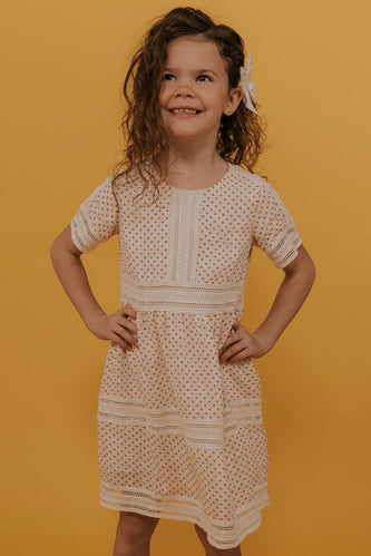 Mini Sayer Dot Detail Dress