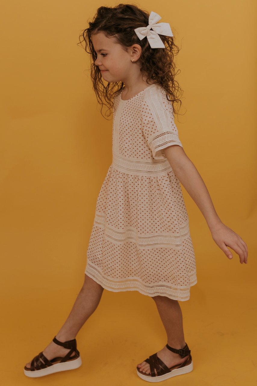 Mini Sayer Dot Detail Dress