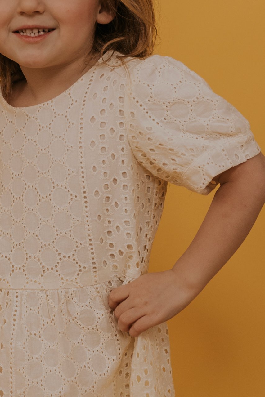 Mini Dear John Eyelet Dress