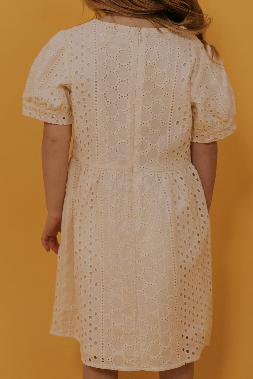 Mini Dear John Eyelet Dress