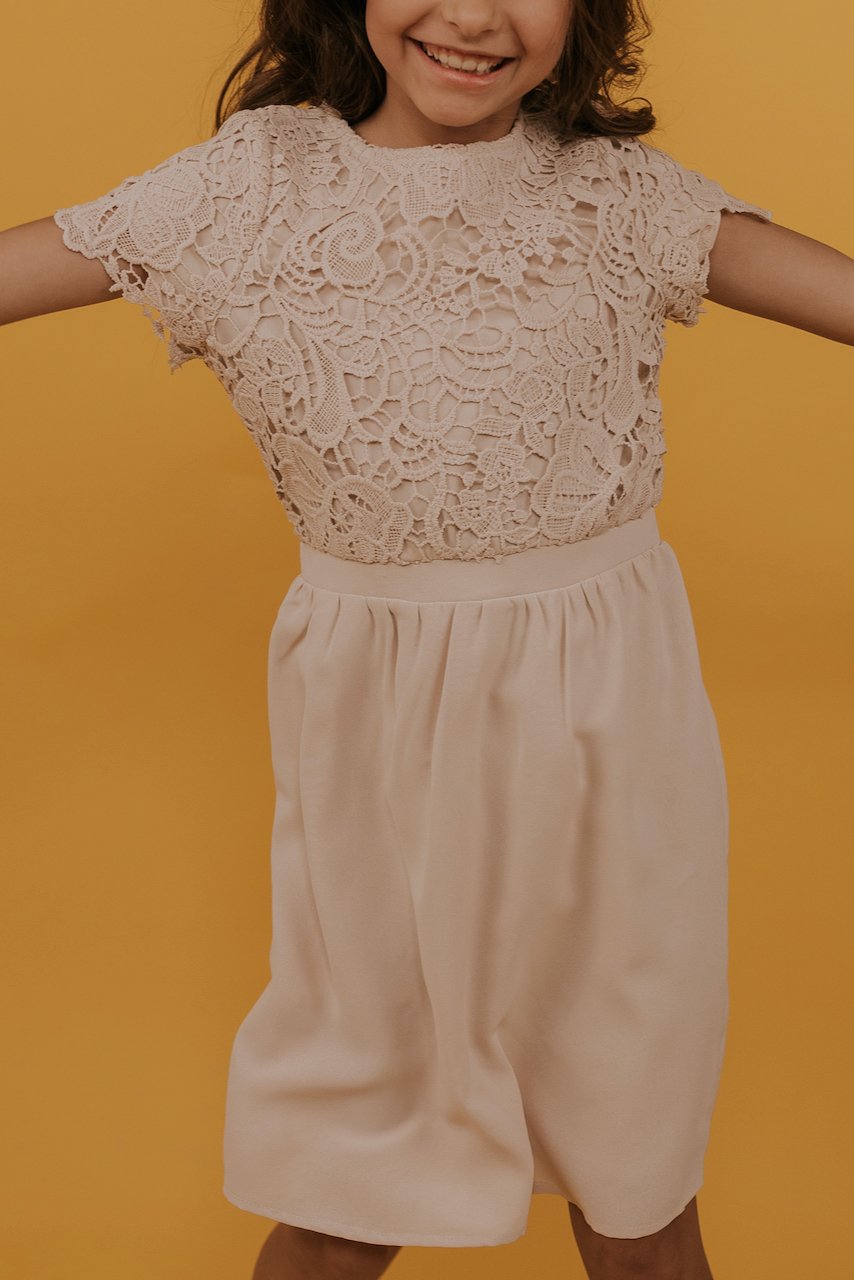 Mini Send My Love Lace Dress