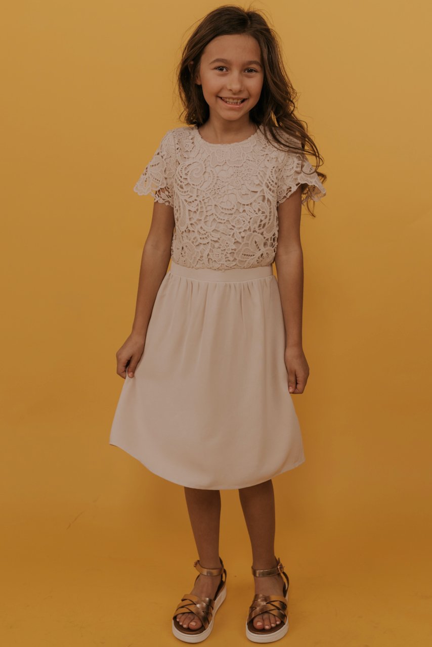 Mini Send My Love Lace Dress