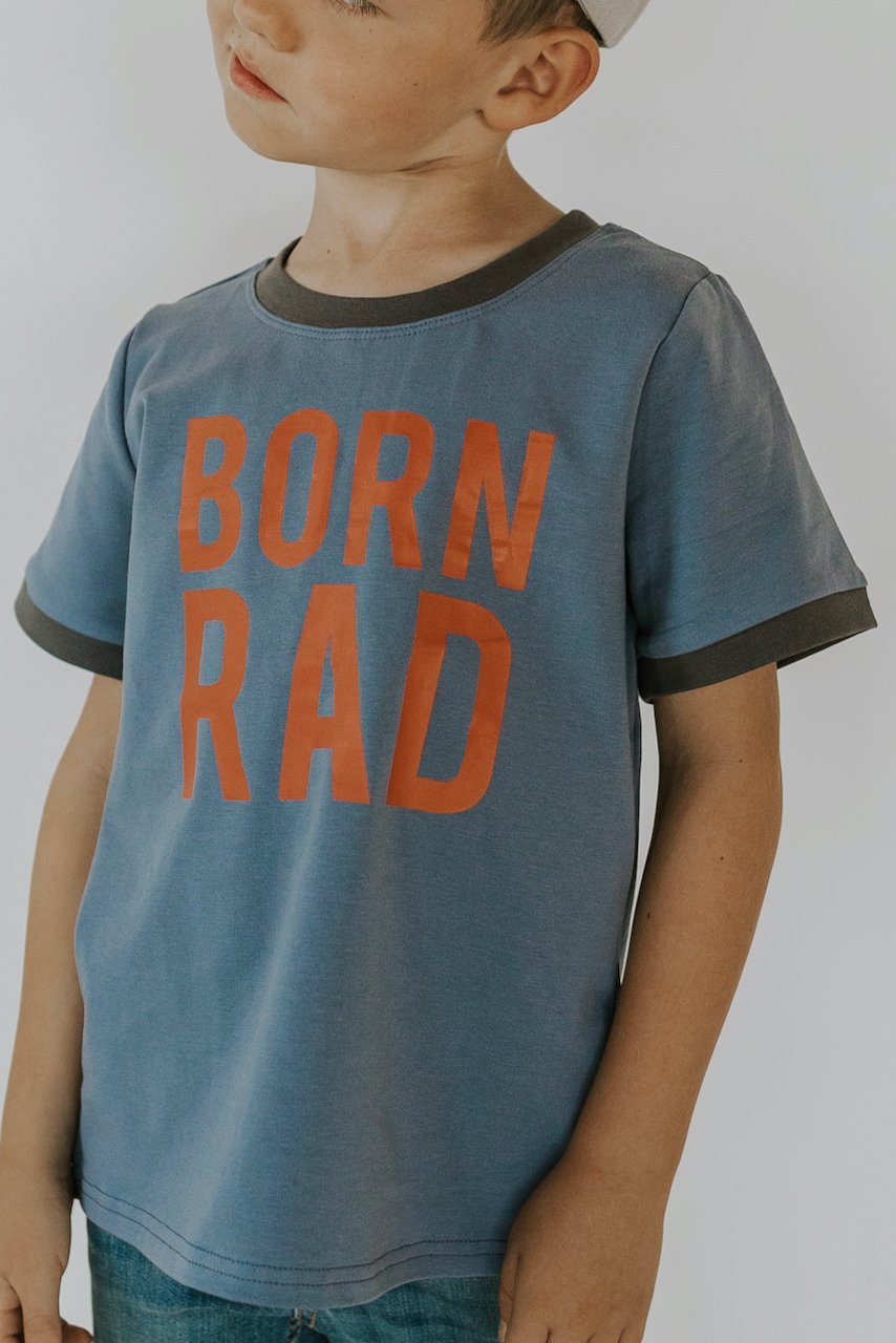 Born Rad Crewneck Tee
