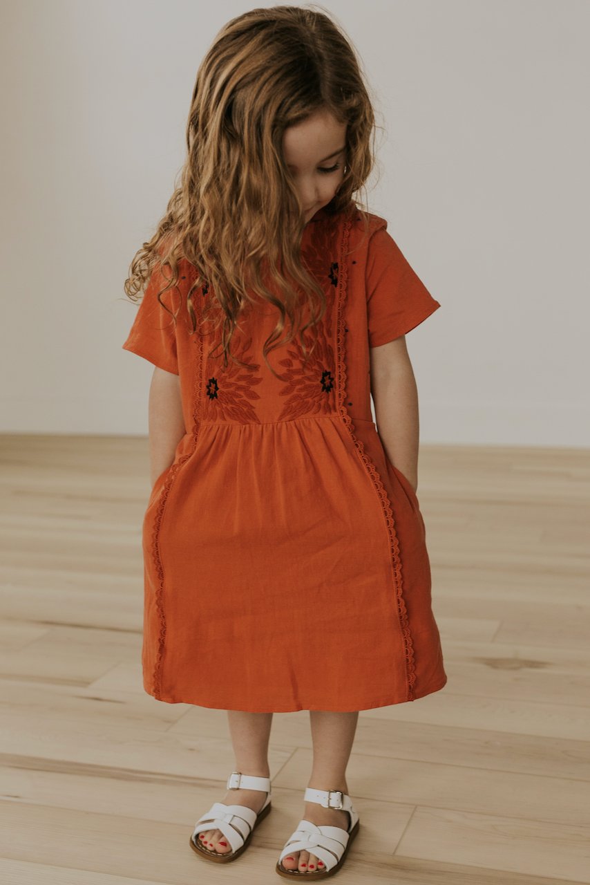 Little Girls Dresses with Pockets | ROOLEE