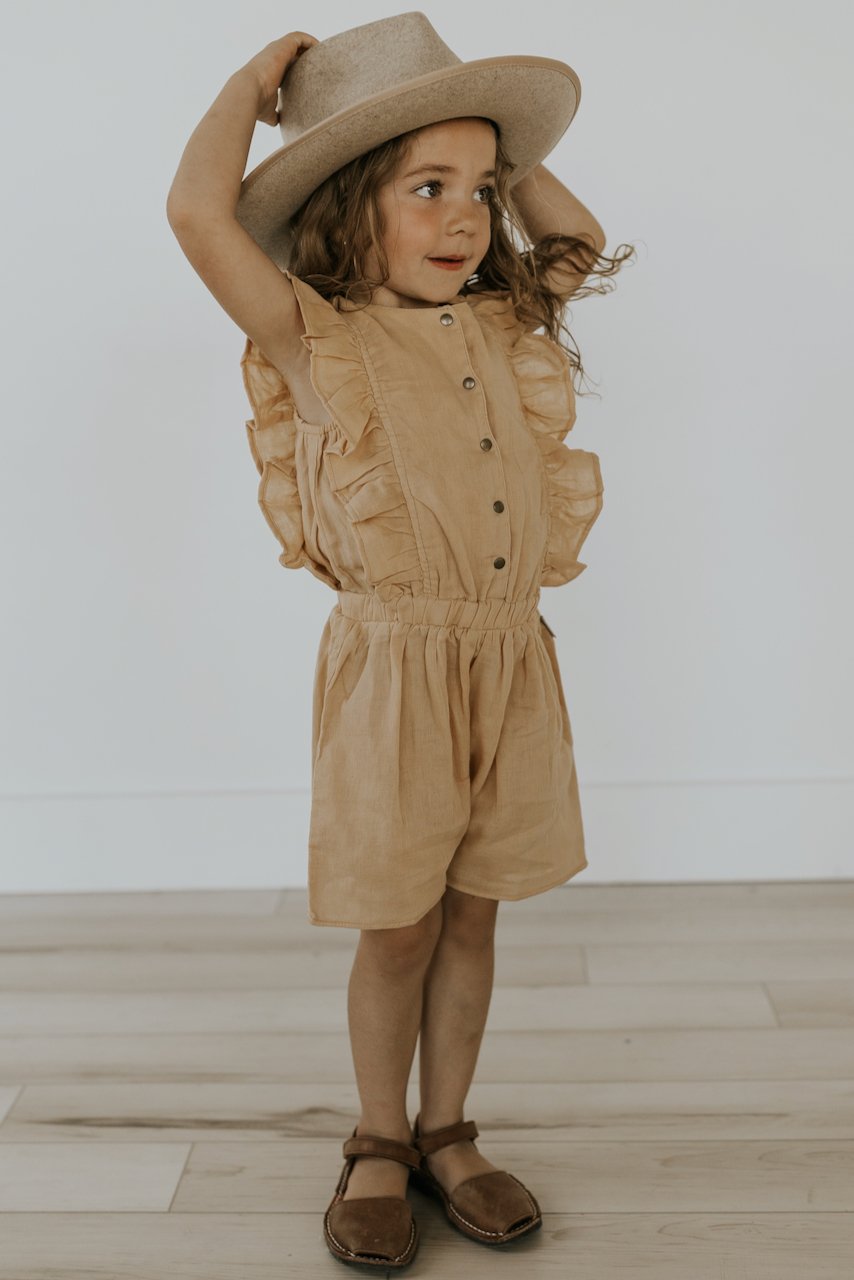 Lowell Muslin Ruffle Bodysuit