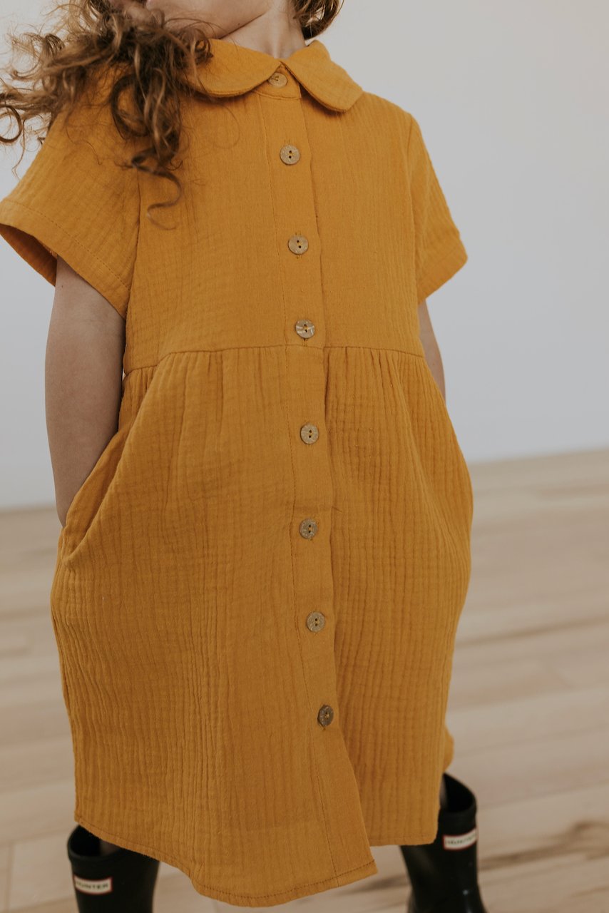 Emeline Button Dress
