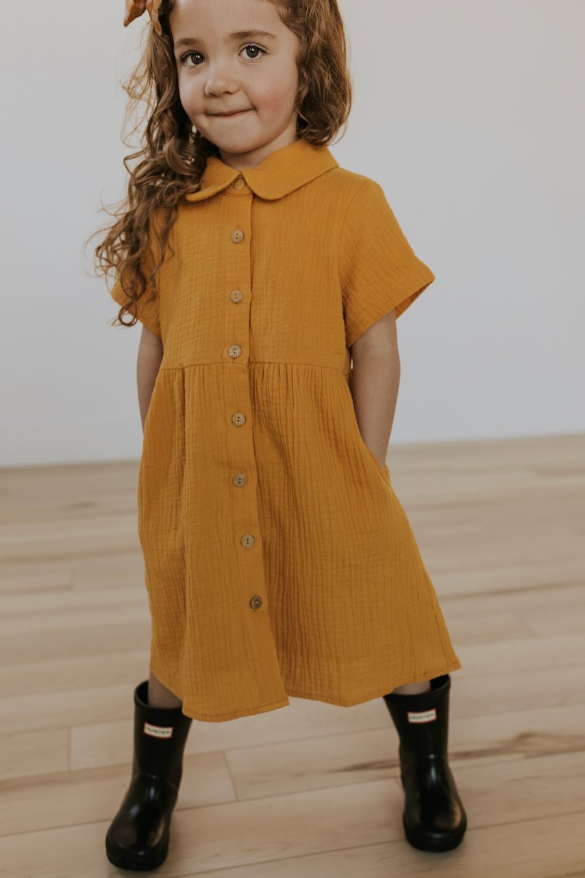 Emeline Button Dress