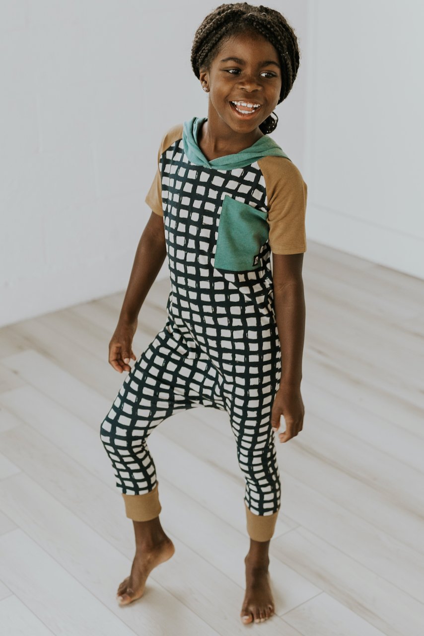 Iver Hooded Onesie