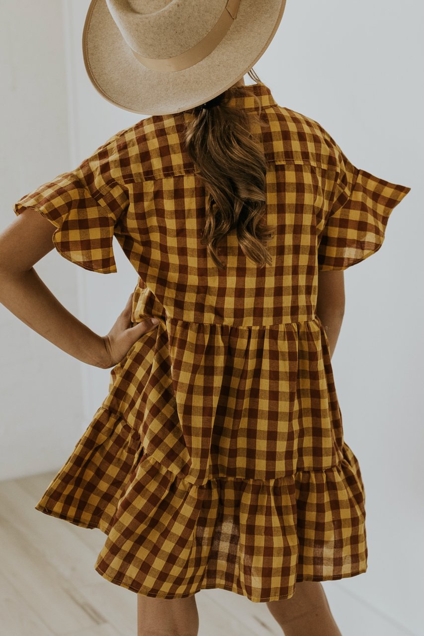 Alexa Check Dress