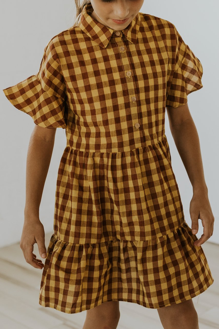 Alexa Check Dress