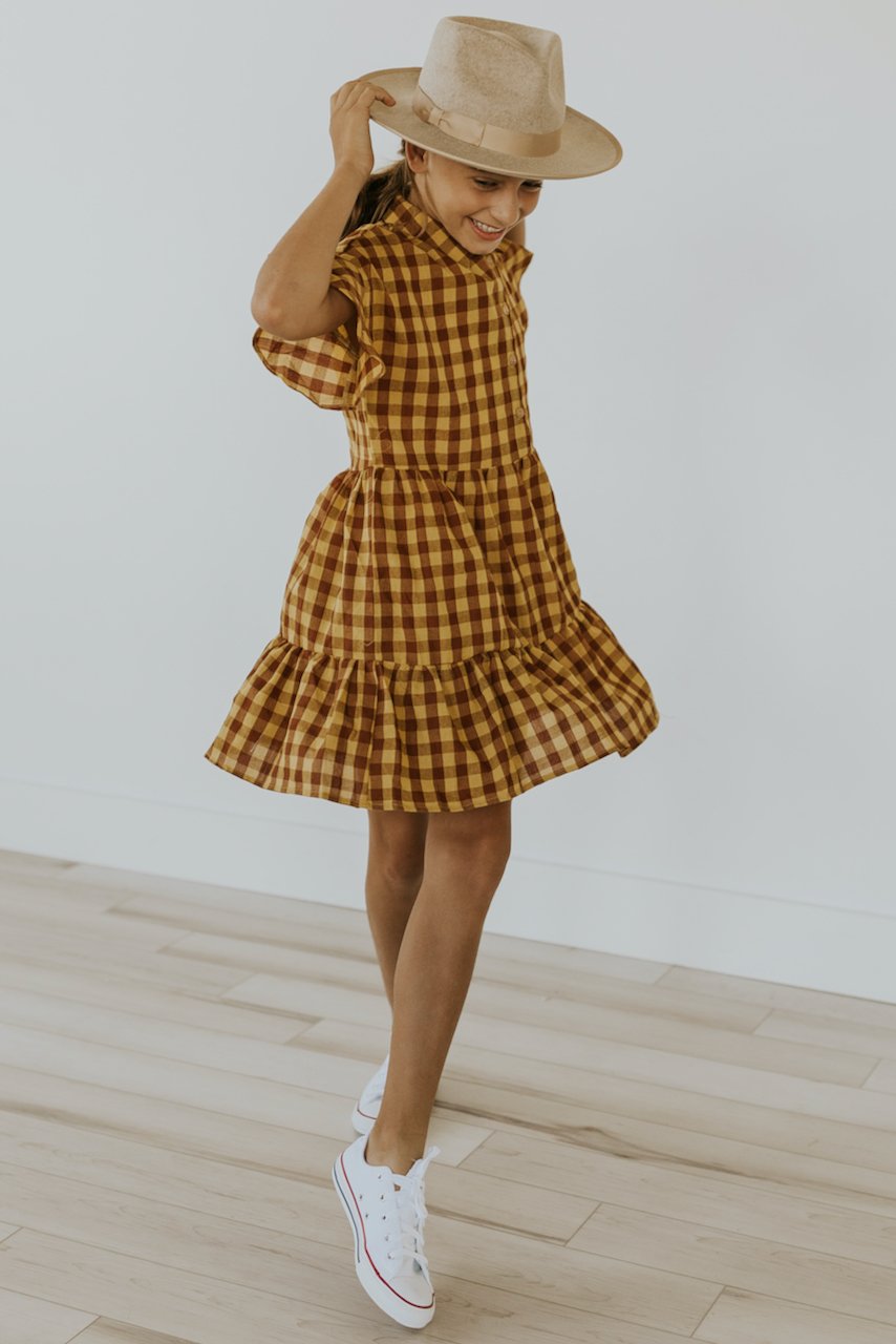 Alexa Check Dress