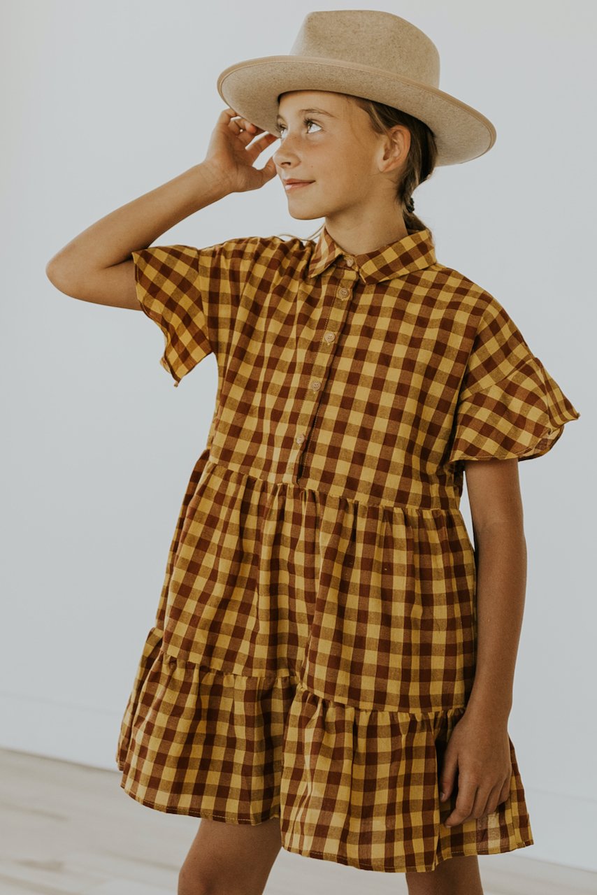 Alexa Check Dress