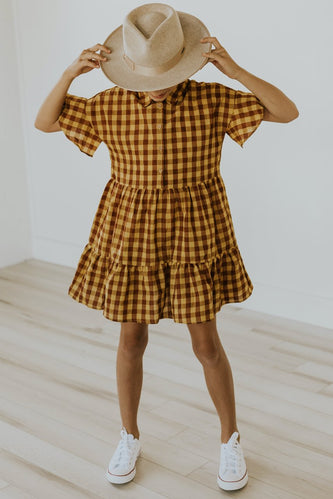 Alexa Check Dress